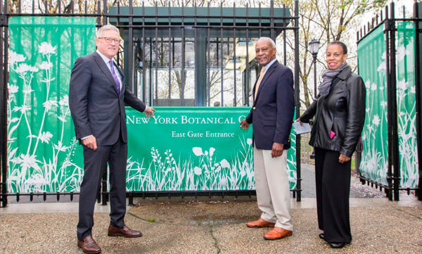 NYBG opens redesigned East Gate