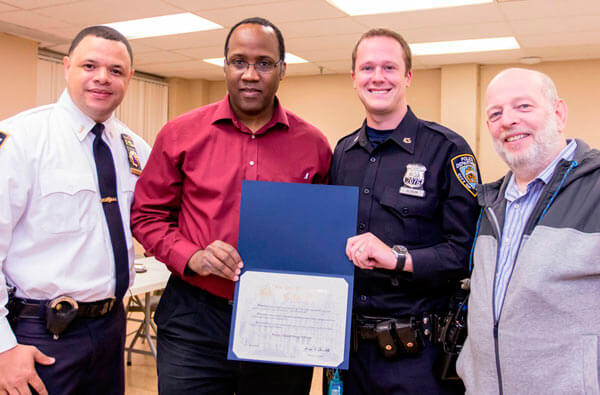 PO Albaum Named Cop Of The Month