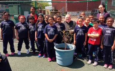 St. Helena Students Celebrate Arbor Day