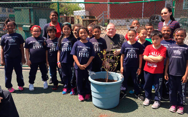 St. Helena Students Celebrate Arbor Day