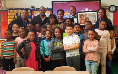 King Honors Longtime Educator