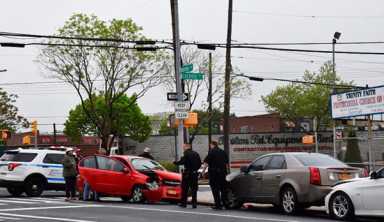 Multi-Car Collision In Allerton