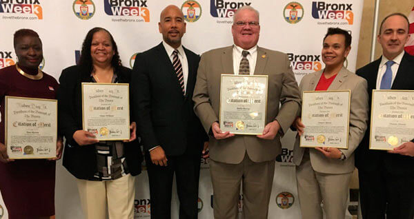 Diaz Hosts Bx. Week Labor Breakfast