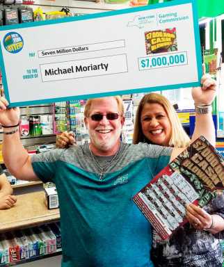 Bartender rubs $7 million prize/Woodlawn man wins NYS Lottery scratch-off