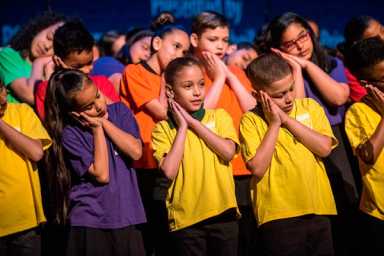 Bx. Students Perform At The Apollo