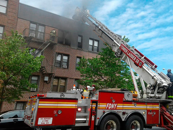 Apartment Fire At 1803 Mahan Avenue