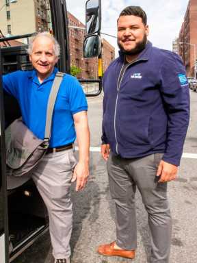 Community Board 7 Hosts Bus Tour