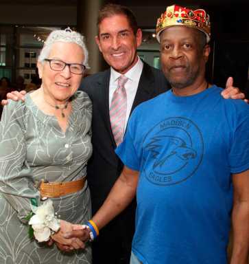 Klein Attends Hebrew Home Senior Prom