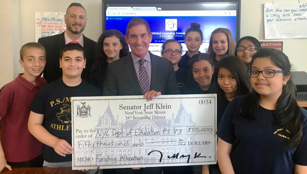 Klein Funds P.S. 83’s Smart Boards