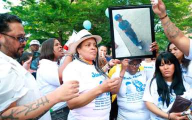 Prayer Vigil Held For Jaheem Hunter