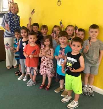 Miss Sunshine Celebrates Flag Day