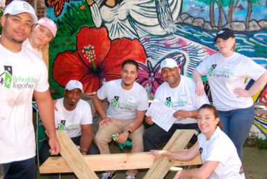 Vols Revitalize Banana Kelly Garden, Center|Vols Revitalize Banana Kelly Garden, Center