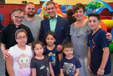 Klein Sponsors, Attends St. Theresa’s Fest