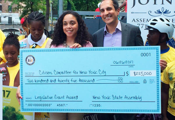 Joyner Funds Citizens Committee For New York City