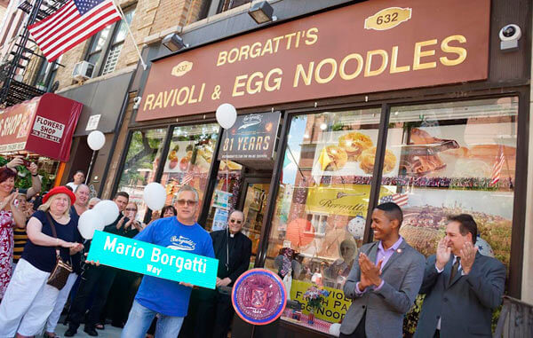 Mario Borgatti honored with street co-naming|Mario Borgatti honored with street co-naming|Mario Borgatti honored with street co-naming