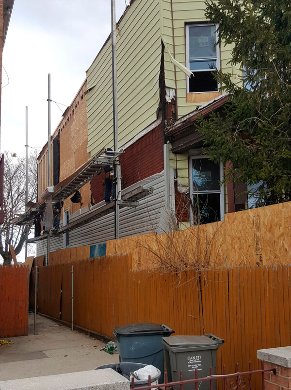 Vacant home on Gifford Avenue experiences collapse Bronx Times