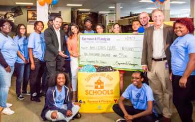 Raymour & Flanagan Collect School Supplies