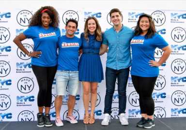 Newsies Perform At Williamsbridge Oval Park|Newsies Perform At Williamsbridge Oval Park