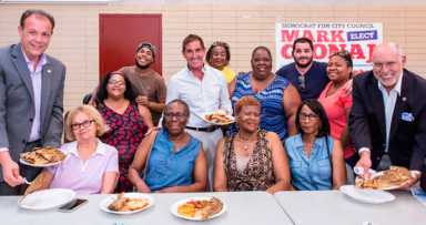 Fish fry for TN Houses’ tenants without gas