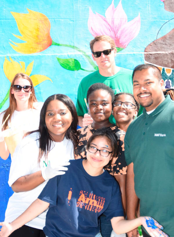 M&T Bank, DreamYard Create Mural|M&T Bank, DreamYard Create Mural