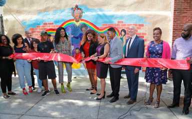 Project Renewal Unveils Marsha Johnson Mural