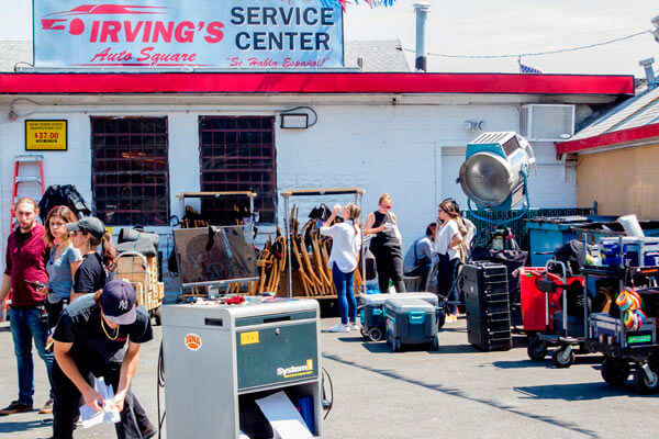 ‘Mr. Robot’ Films At Irving’s Auto Square