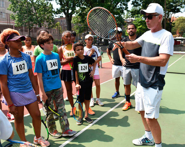 Tennis Stars Host Youth Scholarship Tryouts