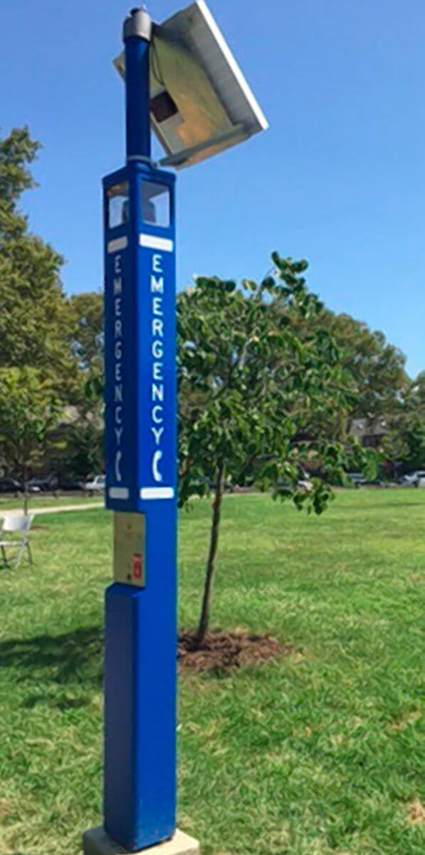 Blue Lights Safety Program launched at 4 parks