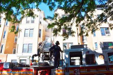 Apartment Fire At 1137 Longfellow Ave.