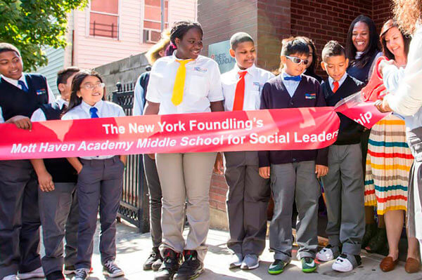 NYF charter school expands to middle grades