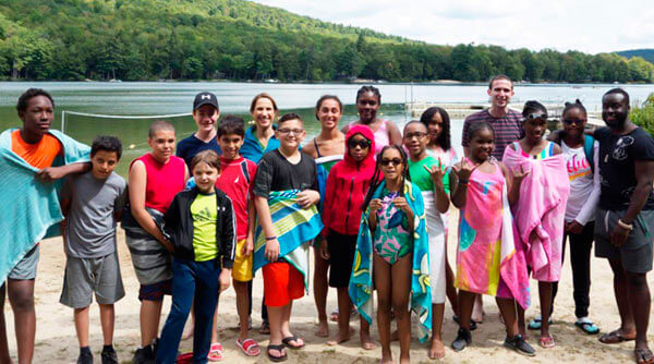 Monte Patients Visit Camp Spinnaker