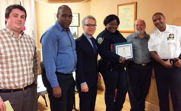 45th Pct. Names Cop Of The Month