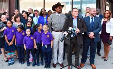 Sepulveda, Diaz Announce School Funding