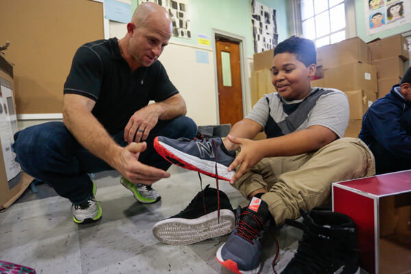 Yankees’ Brett Gardner Visits P.S. 43|Yankees’ Brett Gardner Visits P.S. 43