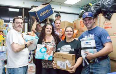 Donations Sent To Hurricane Victims