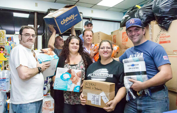 Donations Sent To Hurricane Victims