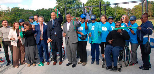 Pelham Bay Park’s $881k fitness equipment dedicated