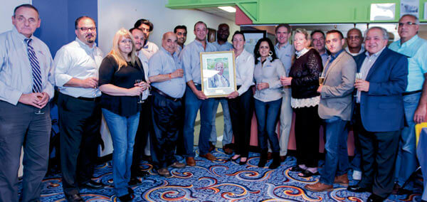 Portrait honors late co-founder of Ensign Engineering|Portrait honors late co-founder of Ensign Engineering