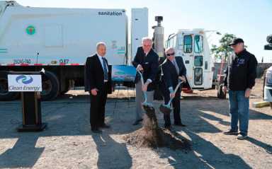 Ground broken on first Bx. natural gas filling station