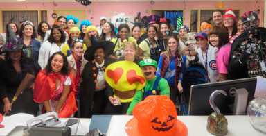Jacobi Medical Patients Celebrate Halloween