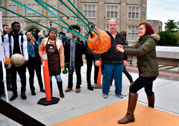 Pumpkin Smash At Lehman College|Pumpkin Smash At Lehman College