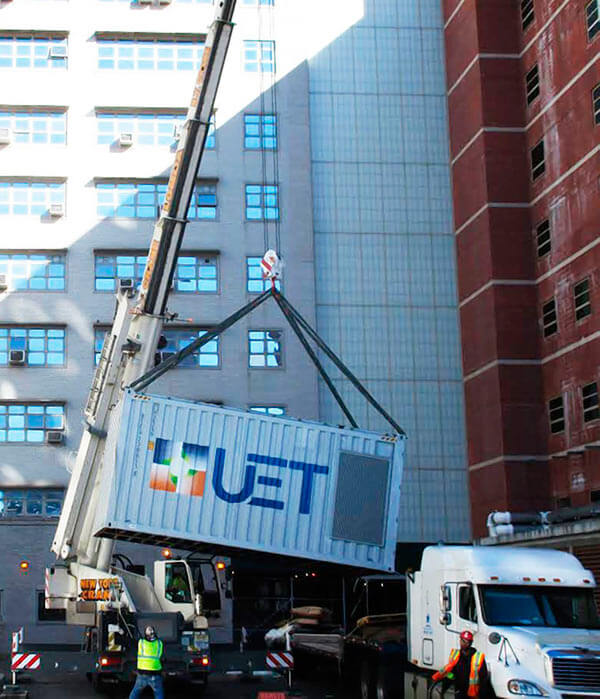 Jacobi Medical Center holds one-year demonstration of shipping container sized battery|Jacobi Medical Center holds one-year demonstration of shipping container sized battery