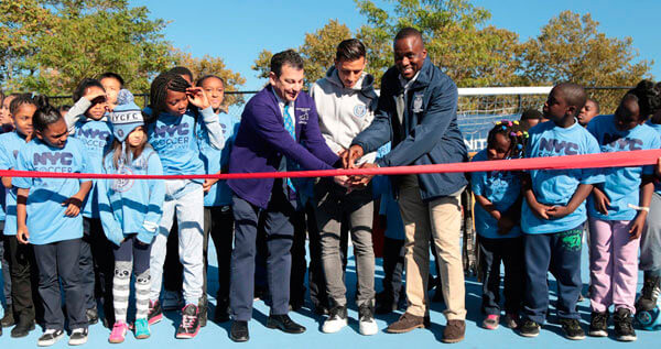 NYC Soccer Initiative unveiled new mini pitch in Soundview