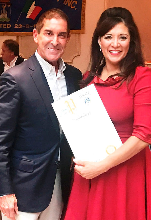 Klein honors Esperia’s 2017 Top Person