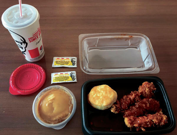 KFC test-markets its new hot-honey chicken locally