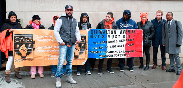 911 Walton Ave. Tenants Rally For Change