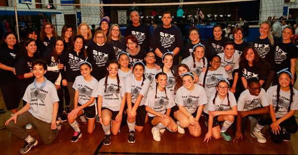 St. Francis Xavier Student, Teacher Volleyball