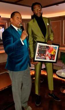 King Honors NBA Player DeMarree Carroll