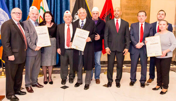 Diaz Celebrates Albanian Independence