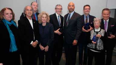 Diaz Inducts Jewish Hall Of Fame Honorees